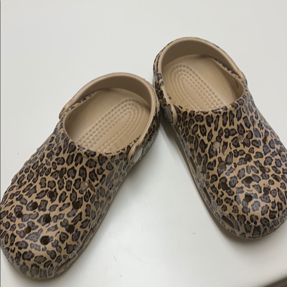 Crocs Leopard Shoe
